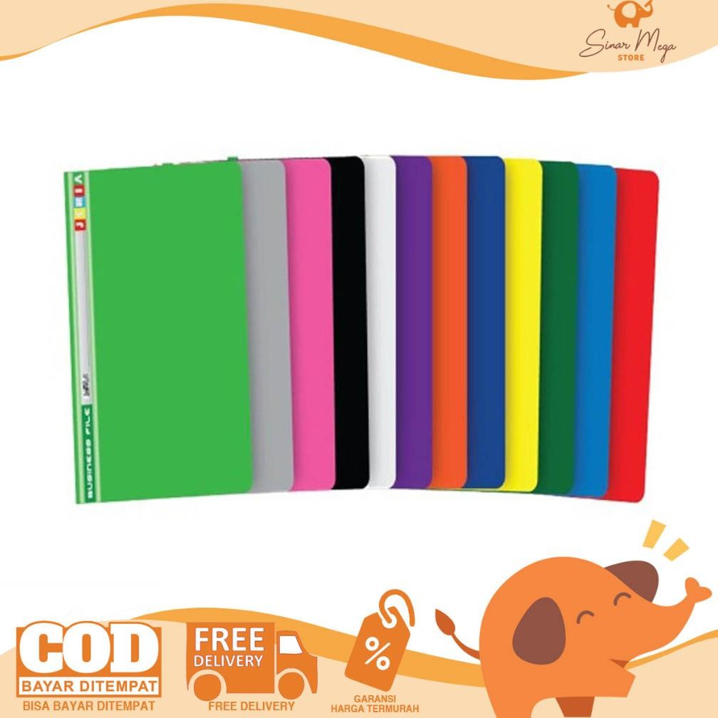 

hj-43 gh-6 PER PAK ISI 12 Jenia Business File F4 Folio FC / Map Snelhecter Plastik Hemat Hemat