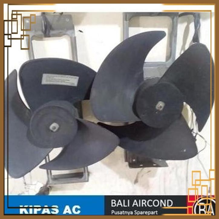 [BLA] KIPAS ANGIN BLOWER OUTDOOR AC 2PK BALING JUMBO BESAR KENCANG SET KABEL