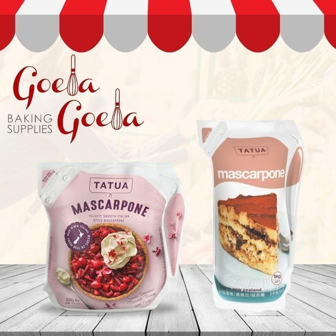 

Sale Mascarpone Cheese Tatua 1 Kg / 500 Gr
