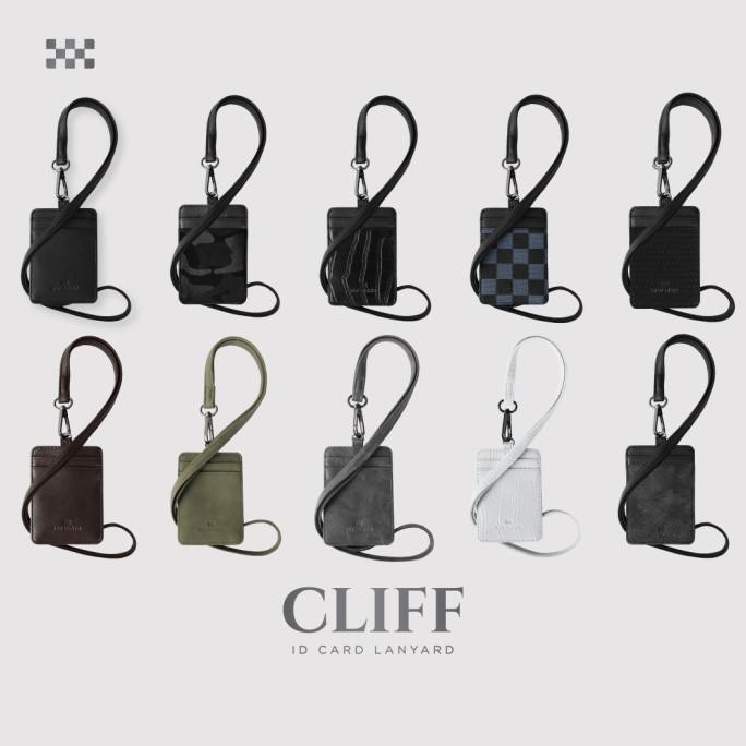 

new !!! Ray Clyn - ID Card Lanyard / Name Tag / Lanyard ID Cardholder Kulit murah