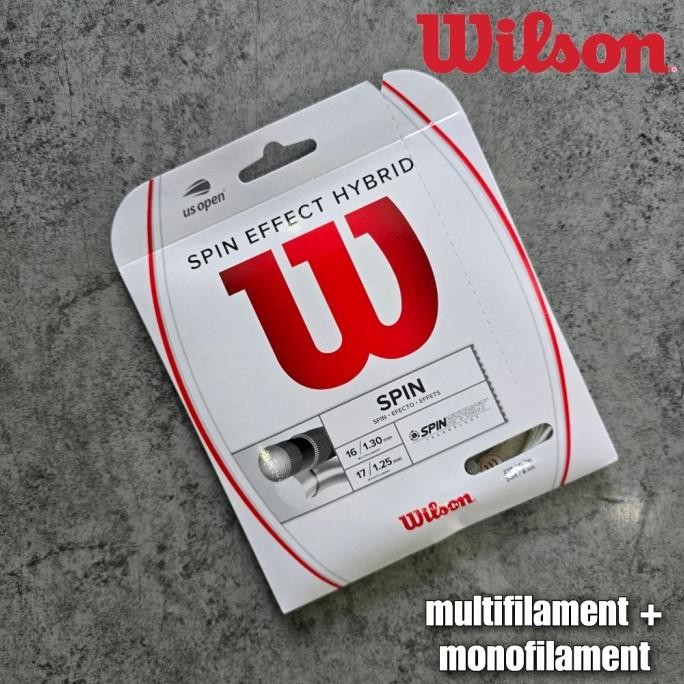 Terlaris Senar Tenis WIlson Spin Effect Hybrid SALE