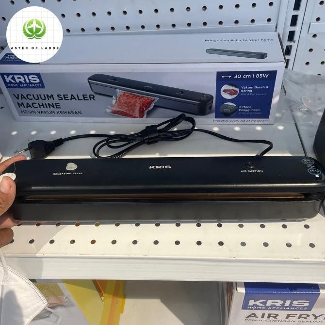 TERMURAH - KRIS vacuum Sealer Dry Moist/Mesin Pengemas Vakum Makanan Basah Kering Krisbow
