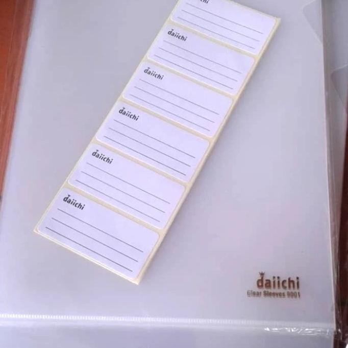 

new !!! Map L / Clear Sleeves Daiichi A4 9001 murah