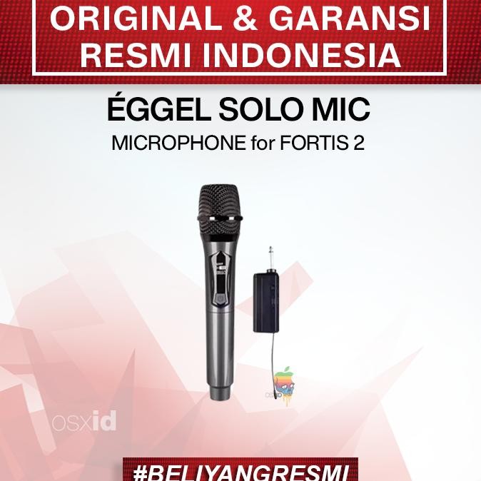 ready  Eggel Solo / Eggel Dual Wireless Microphone Set for Fortis 2