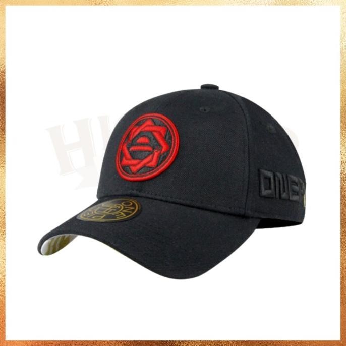 READY STOCK  Topi New Era Angel x One Piece Monkey D Luffy  Red Logo Black Dad Cap Taiwan Exclusive 