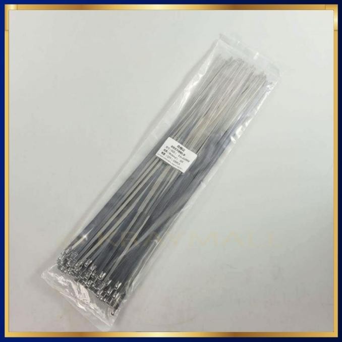 

new !!! Kabel Ties Stainless Steel Anti Karat Multifungsi 100 PCS - IF10 murah