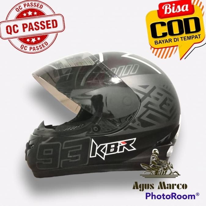 TERBARU - Helm Fullface KBR identik Shoei x14 Marquez 93 Limited Edition