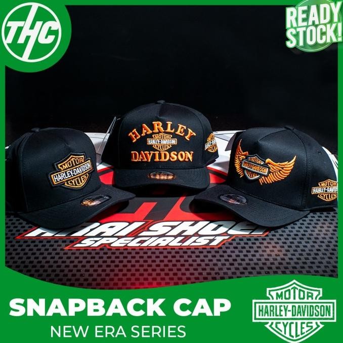 TOPI CAP SNAPBACK NEW ERA HARLEY DAVIDSON TOPI MOTOR