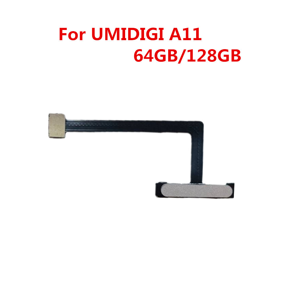 

Untuk ponsel Umidigi a11 perbaikan kabel fleksibel sensor komponen tombol sidik jari asli baru untuk