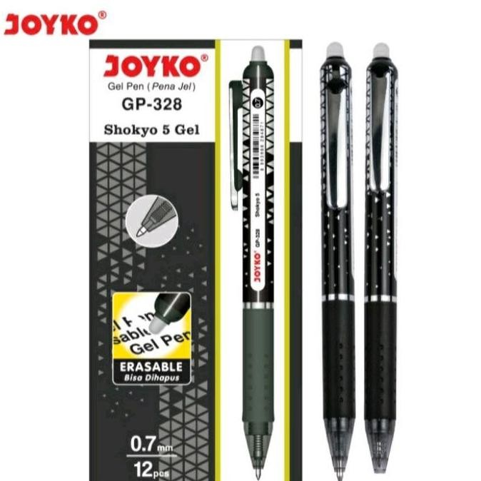 

TERLARIS - Joyko Gel Pen ERASABLE / Pulpen Joyko Bisa Di Hapus
