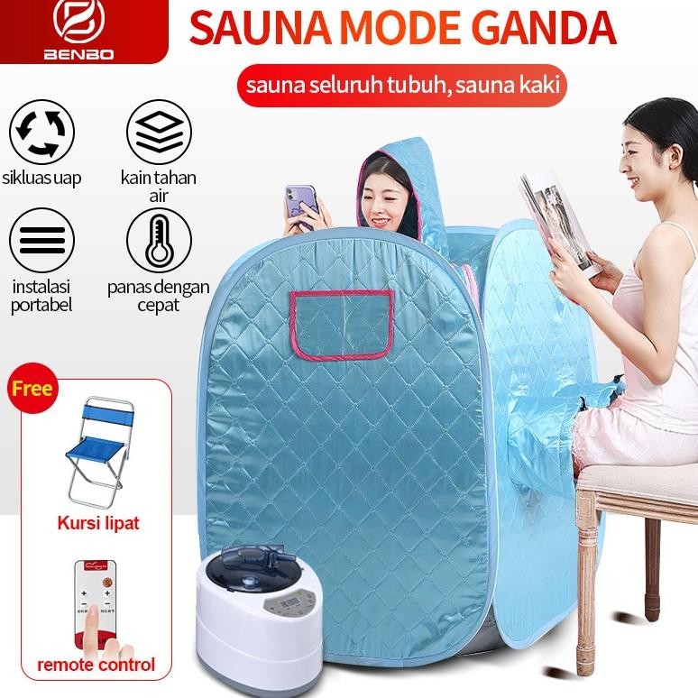 WAGI BENBO mesin sauna uap portable/sauna portable spa/sauna/sauna portable/alat pelangsing/steam ba
