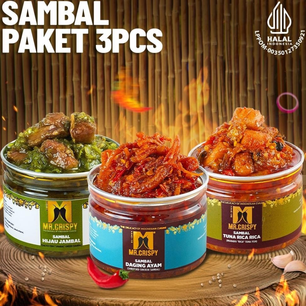 

Paet Hemat Ambal 3 Pc Mr Cripy