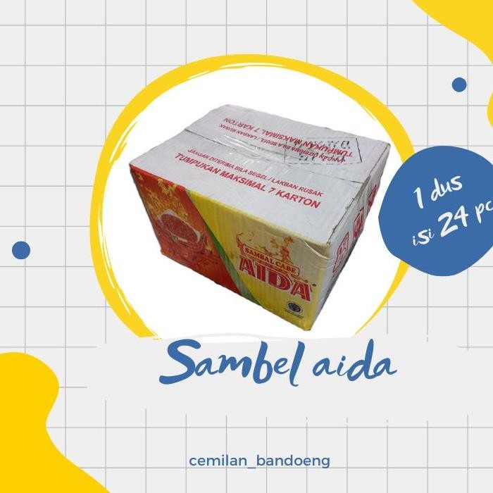 

Chili Oil Ambal Cabe Aida 200 Gr 1 Du