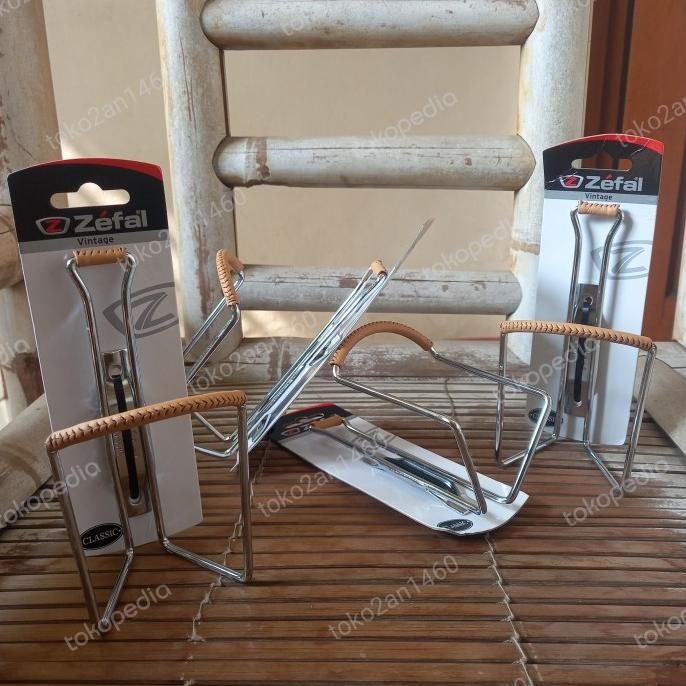 zefal vintage classic bottle cage tempat botol minum sepeda