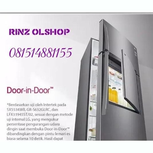 kulkas lg gc-a502hlhu door in door linear smart thinq