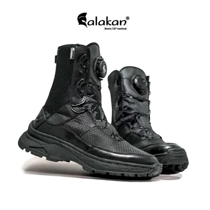 Original Sepatu Boots Pdl Tni Polri Tali Putar CALAKAN Original COBRA" Free Kaos Kaki pdh Shoes Pria