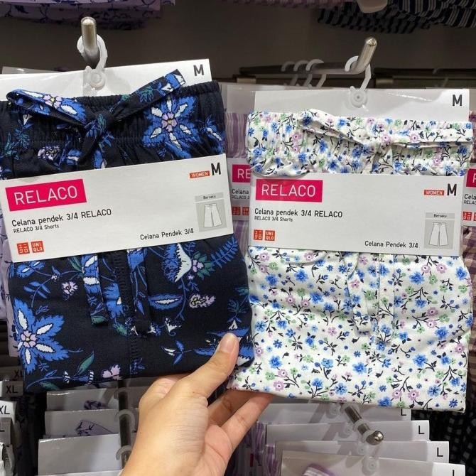 CELANA PENDEK UNIQLO 3/4 RELACO ORIGINAL STORE