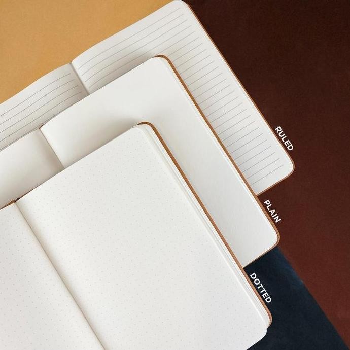 

Fawn & Luna - Maple Brown - Notebook Large A5 - Buku Jurnal/Agenda/Diary/Catatan