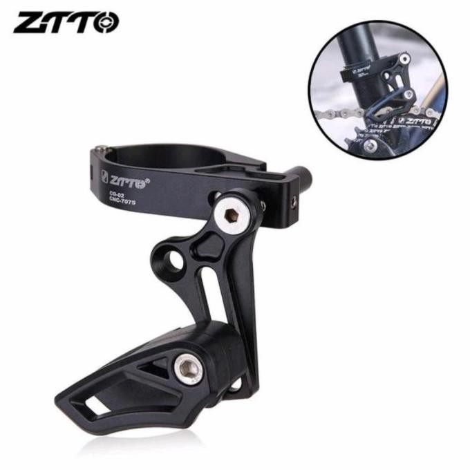 ------] ZTTO CG02 BICYCLE CHAIN GUIDE CLAMP MOUNT SEPEDA LIPAT MTB