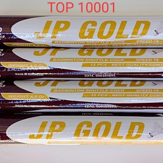 Grosir Kok Jp Gold | Jaya Pro Gold Original Shuttle Cock