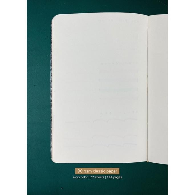 

Fawn & Luna - Hunter Green - Notebook Small A6 - Buku Jurnal/Agenda/Diary/Catatan