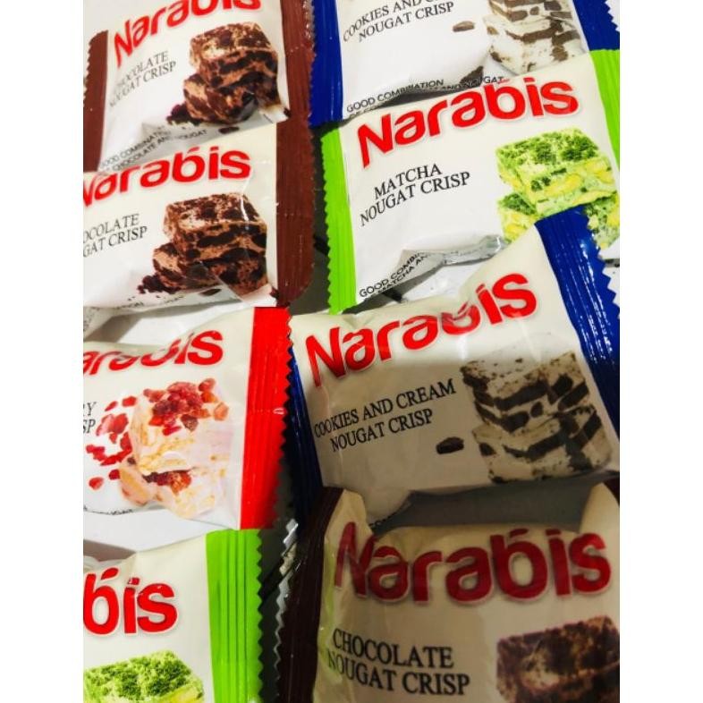 

Df-8 Narabis Naraya Viral - Narabis Nougat Crisp 90Gram Hemat