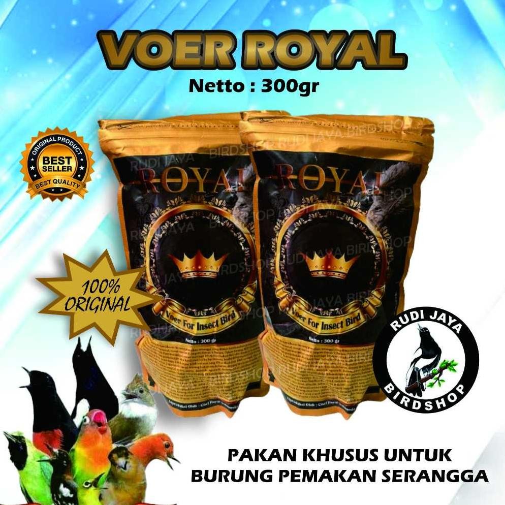 Et-98 Voer Royal Besar 300Gram Pakan Makanan Khusus Burung Pemakan Serangga Protein Tinggi Tanpa Ef 