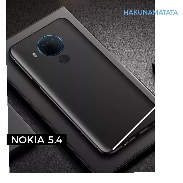 CASE NOKIA 5.4 2021 HAKUNAMATATA Black Kesing Casing Soft Case HP