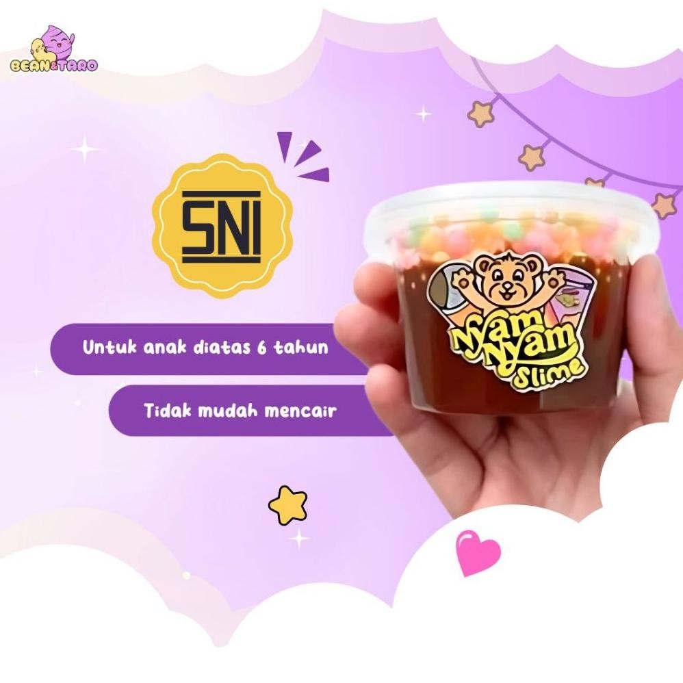 Nyam Nyam Slime By Slime Bino || Slime Murah || Slime Bagus || Slime Lucu || SLIME