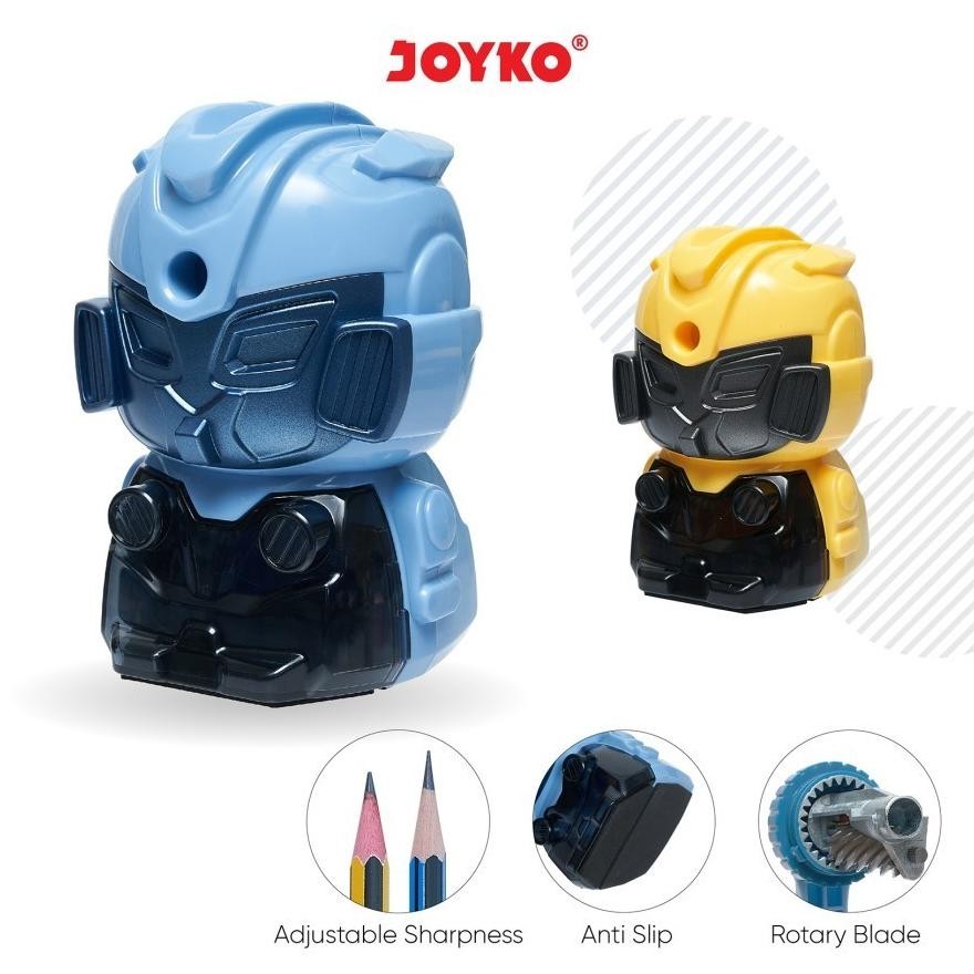

Tru-63 Sharpener Rautan A165Co Robot - Serutan Putar Joyko A-165Co Anti Slip Berkualitas