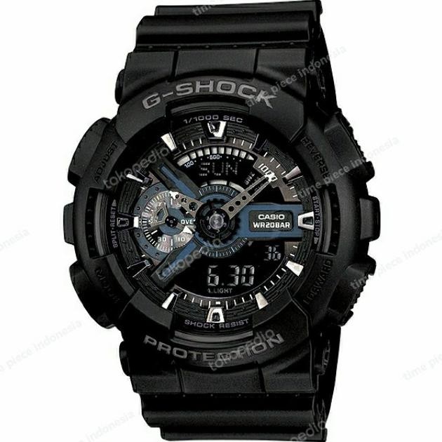 Casio G-Shock Ga-110-1B / Gshock Ga110 Original & Bergaransi