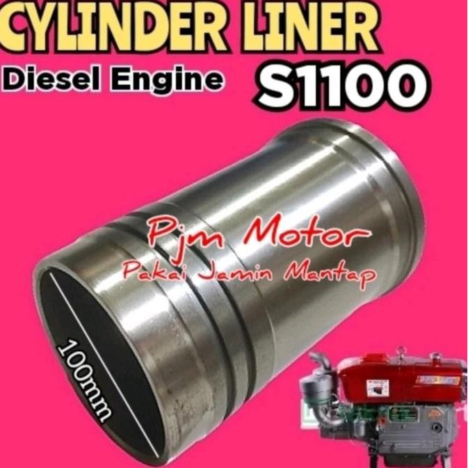 S1100 Boring Cylinder Liner S 1100 16 Pk Mesin Dompeng New Stok