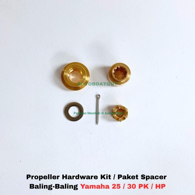 <<<<<] Propeller Hardware Kit / Paket Spacer Baling-Baling Yamaha 25 / 30 PK / HP