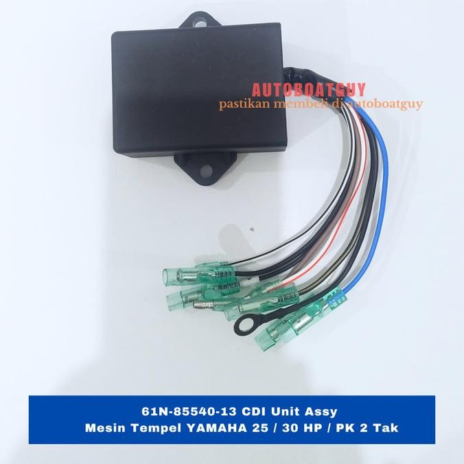~~~~~] 61N-85540-13 CDI Unit Assy Mesin Tempel YAMAHA 25 / 30 HP / PK 2 Tak