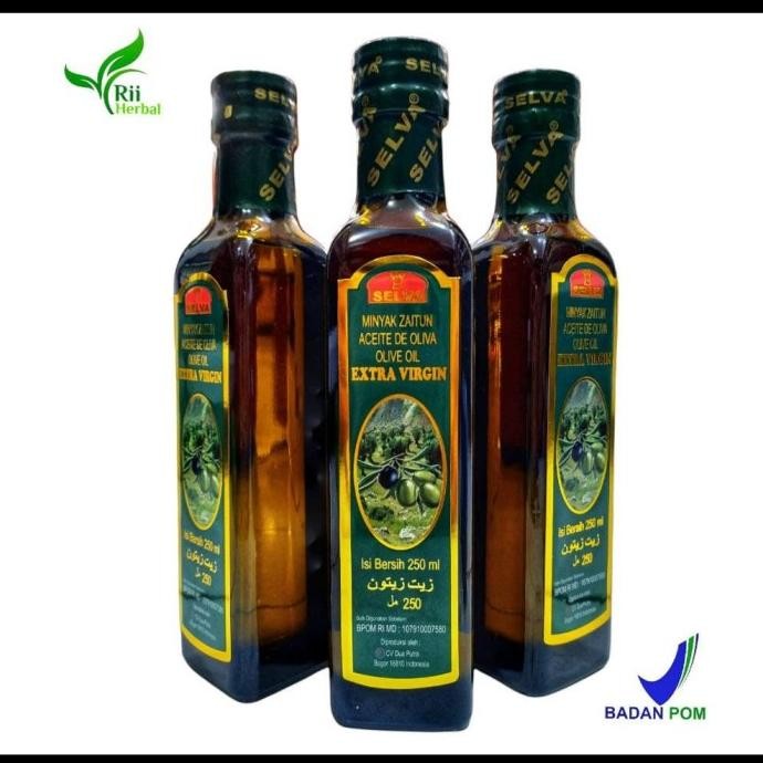

Baru Minyak Zaitun Selva 250ml / EXTRA VIRGIN / Original 100%