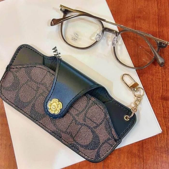 Kotak Tempat Kacamata Kacamata Case Portable Case Kacamata Aesthetic Kulit Softcase Kacamata Camelli