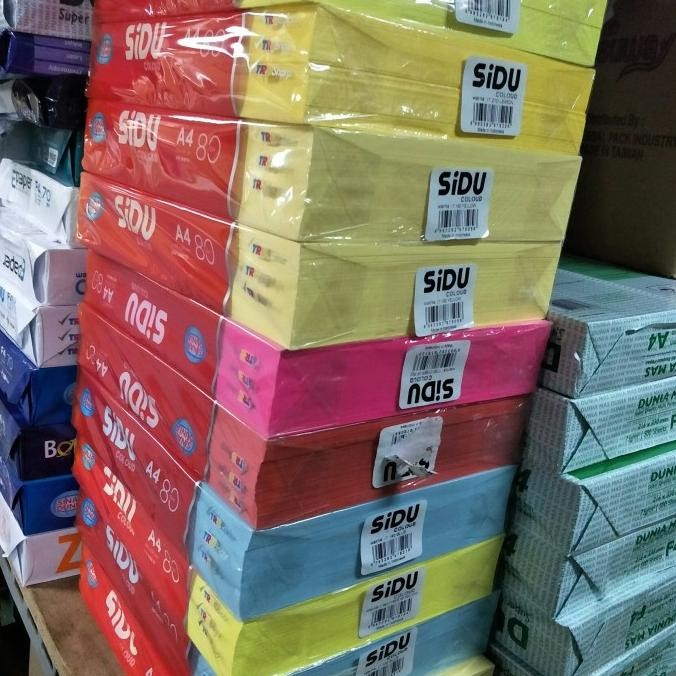 

Kertas Spektra HVS Warna 80 gram / Rim