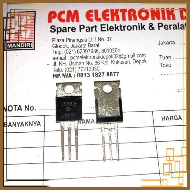 

[PCM] B825 B 825 2SB825 2SB TR TRANSISTOR TO220 TO-220