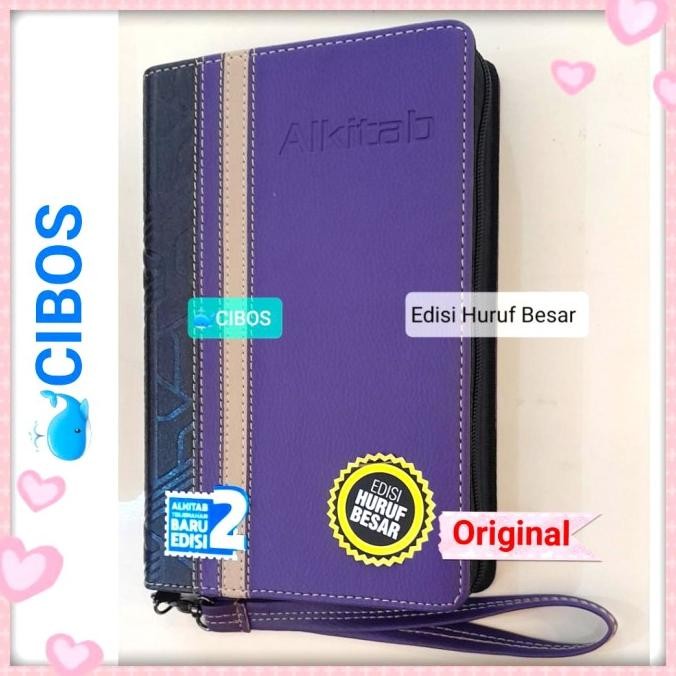 Alkitab Kristen Edisi Huruf Besar. Terjemahan Baru Edisi 2 Tb2. Promo