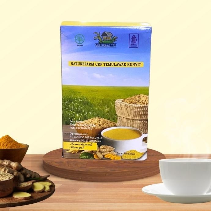 

Terlaris Minuman Tepung Mata Beras Nature Farm (Naturefarm) - Temulawak Kunyit Pasti Ori