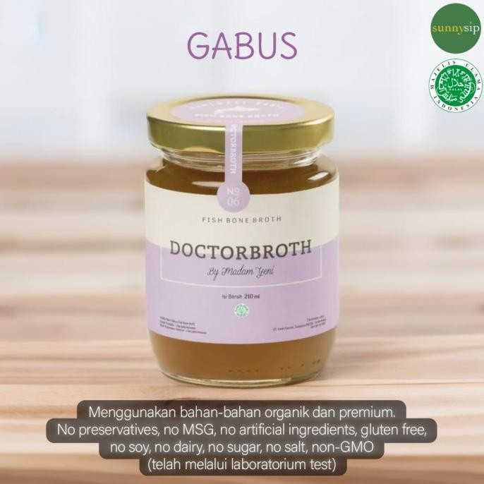 

Terbaru Doctor Broth - Ikan Gabus / Ikan Kutuk Bone Broth