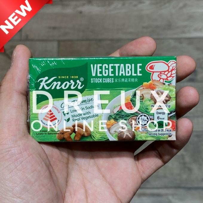 

Terbaru [IMPORT] KNORR Vegetable Stock Cubes 60gr