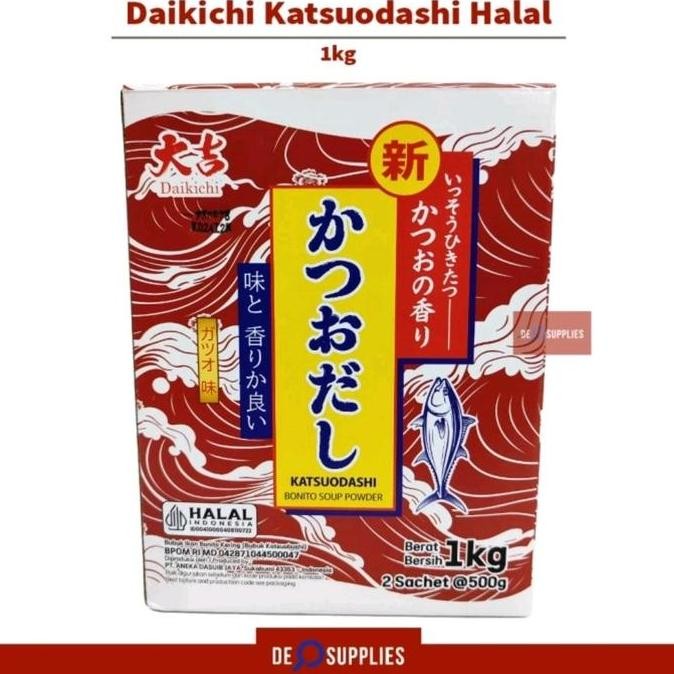 

Terbaru Daikichi Katsuo Dashi Halal 1kg - Bubuk Katsuodashi Kaldu Ikan Bonito