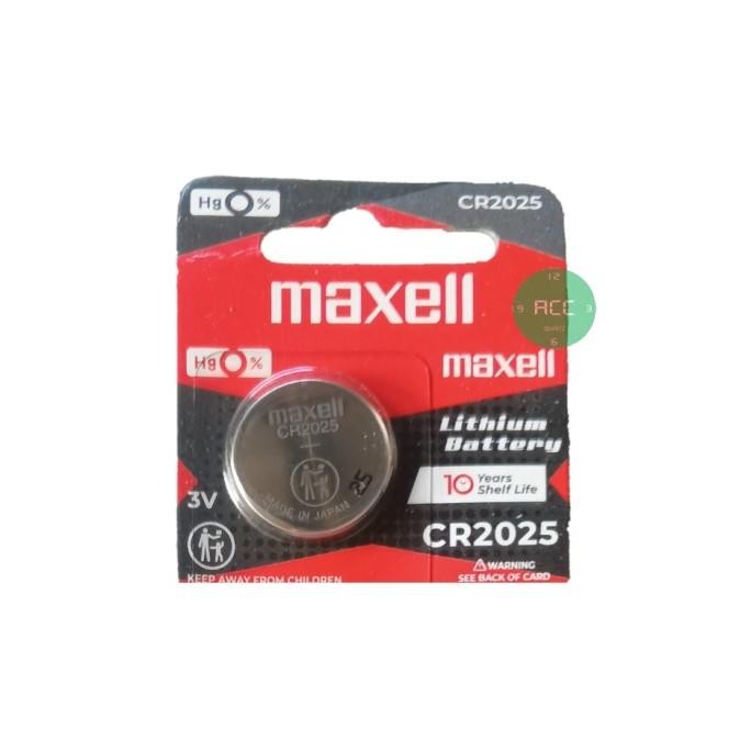 ready Baterai Maxell CR2025 Original Made In Japan