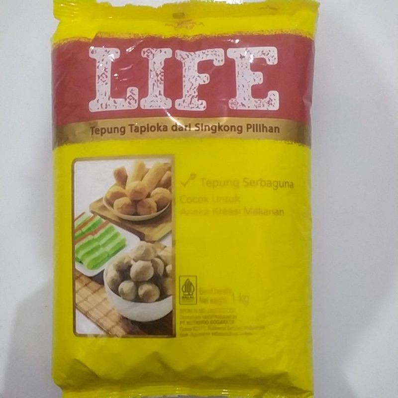 

Life Tepung Tapioka 1kg 10 pcs