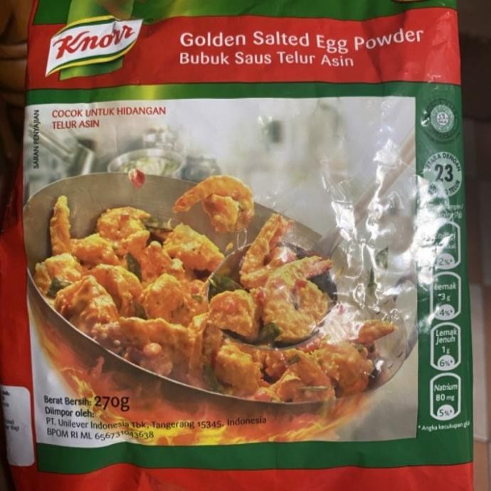 

Terbaru Knorr Salted Egg Powder 270 Gram