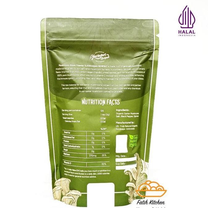 

Terbaru Djoeragan Rempah Mushroom Stock Powder Kaldu Jamur