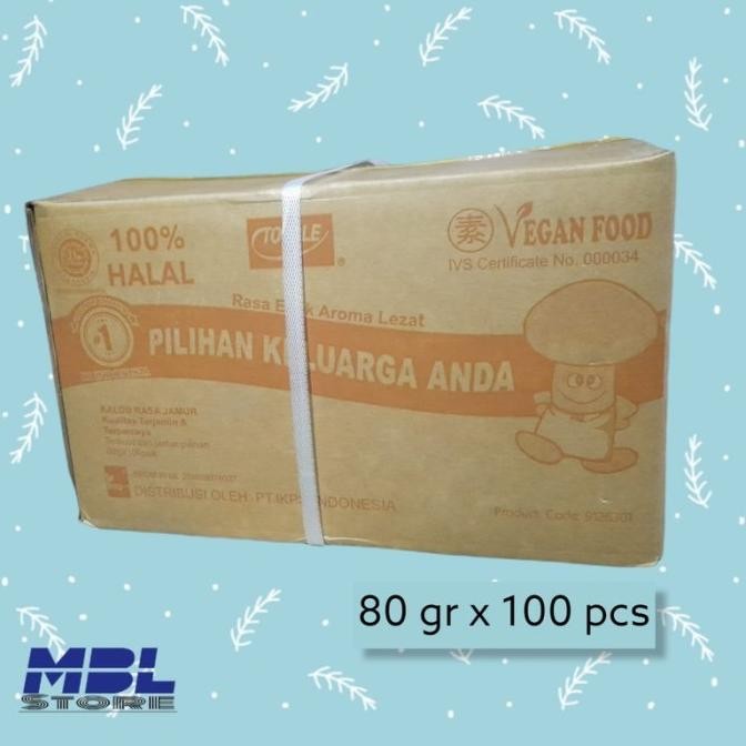 

Terbaru Totole kaldu jamur 80 gram 1 dus isi 100 pcs