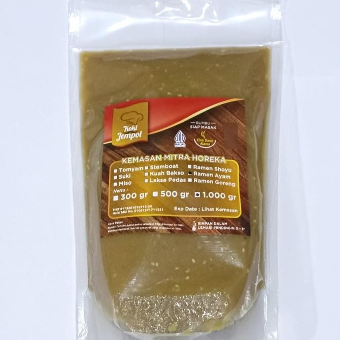 

Terbaru Koki Jempol Bumbu Ramen Kuah Kaldu Ayam 1kg