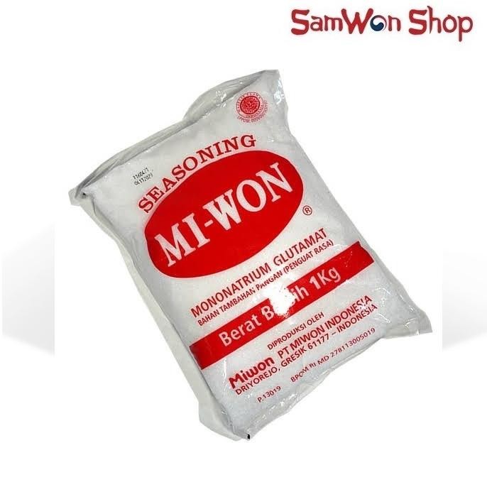 

Terbaru MIWON PENYEDAP RASA 1 KG - MSG MICIN VETSIN PENGUAT RASA SERBAGUNA